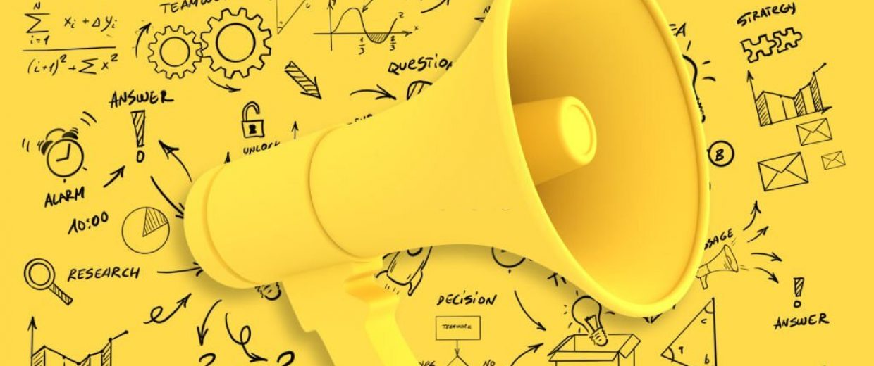 Marketing campaign strategy advertisement brand megaphone